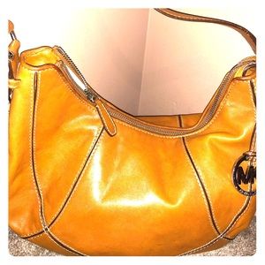 Michael Kors (authentic) camel leather bag.